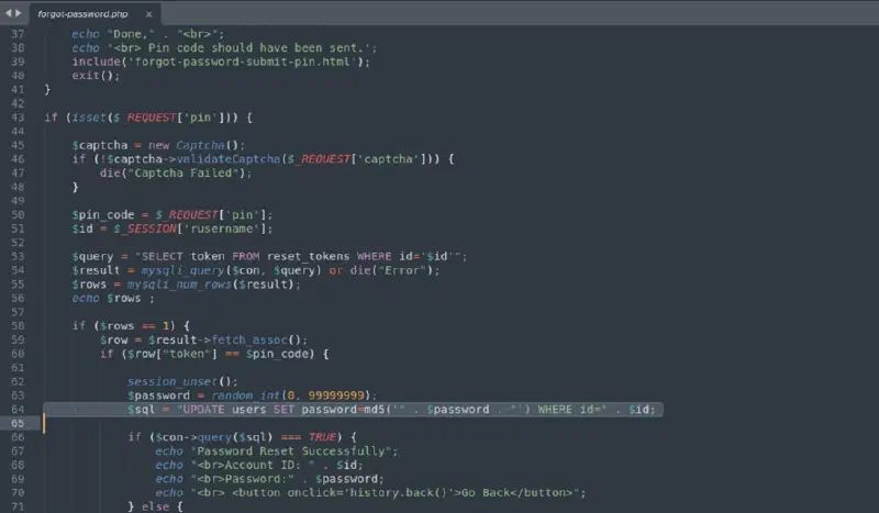 Token generation for a non-existent user due to lack of validation