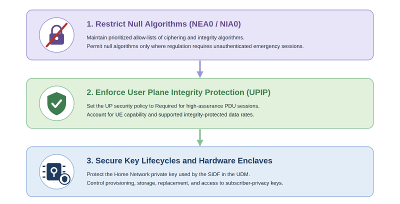 Figure 2: Core phases of base station hardening