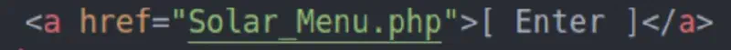 Hyperlink to Solar_menu.php